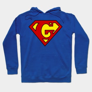 Superhero Symbol Letter G Hoodie